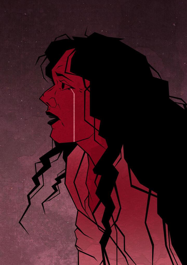 Days of Wrath | Made with Adobe Photoshop for The Literary Times' 5th Issue "Dies Irae"